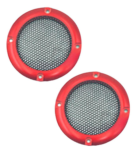 2pcs Grelha De Alto -falante Coberce Círculo 2 In
