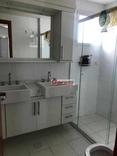 Apartamento Com 4 Dormitórios À Venda, 124 M² Por R$ 2.300.000,00 - Riviera De São Lourenço - Bertioga/sp - Ap0547