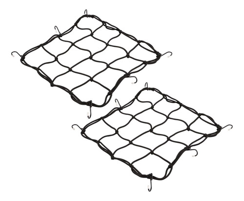 Bungee Net Auto Motorcycle Cargo Net 12x12? Red De Ca...