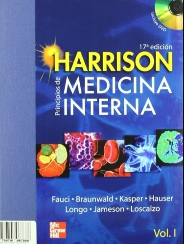 Harrison Principios De Medicina Interna 17 Ed  2 Volumenes, De Wiener  Charles M.. Editorial Mcgraw Hill En Español