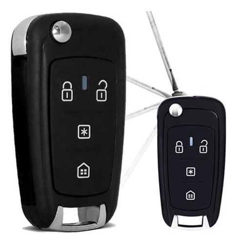 Control Remoto Para Alarma De Auto Positron Px80 Tipo Navaja