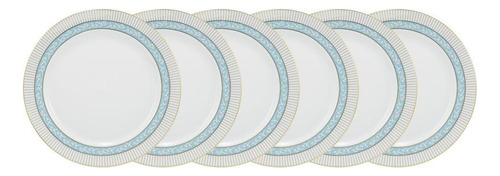 Conjunto De Pratos Rasos 06 Audrey Schmidt