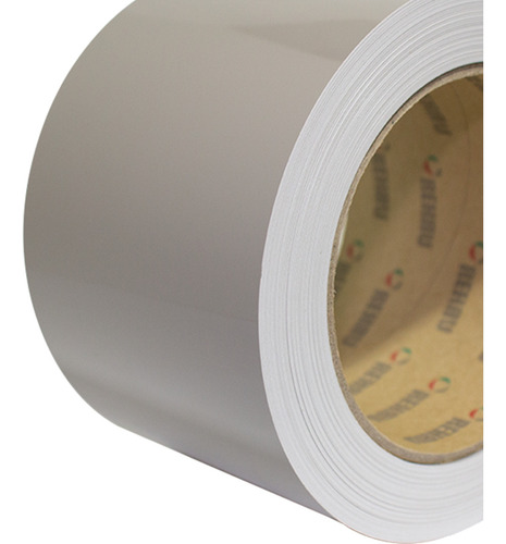 Fita De Borda 100 Mm Amadeirada Fume Gianduia Liso R3862