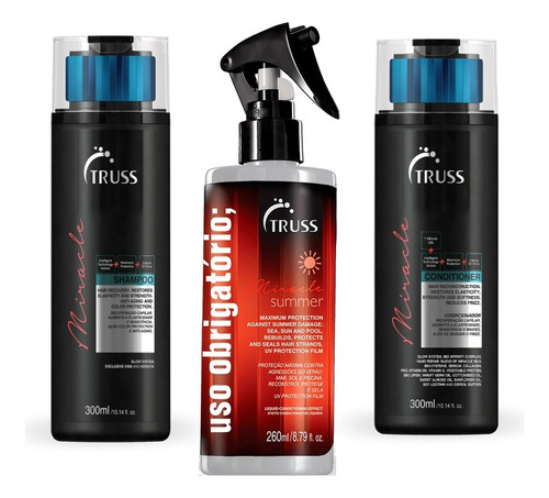 Truss Miracle Shampoo+cond+ Uso Obrigatório Miracle Summer