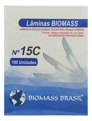 Lâmina De Bisturi Nº15c - Biomass