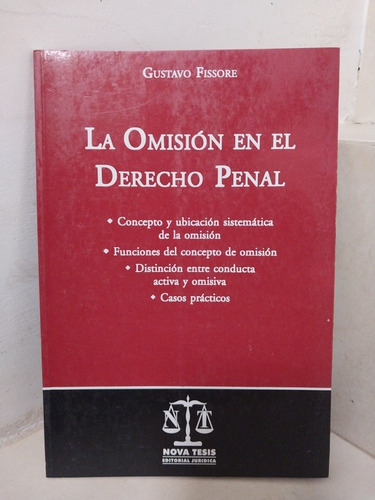 La Omisión En El Derecho Penal. Gustavo Fissore