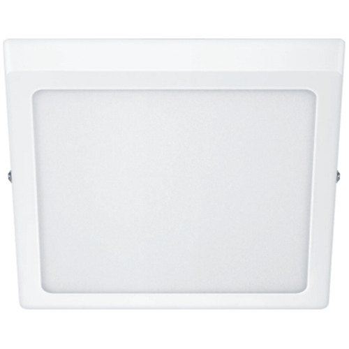 Plafón Cuadrado Led 12w 900lm 160mm Luz Cálida