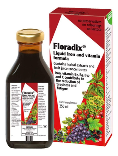 Salus Floradix Floravital Iron & Herb - L a $229450