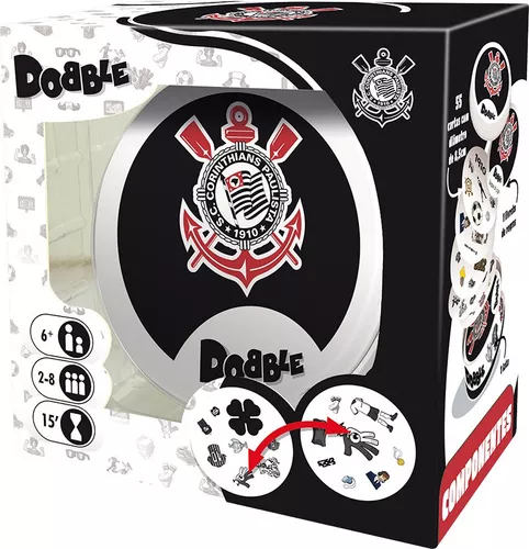 Galápagos Jogos Dobble: Futebol - Corinthians, Multicolor