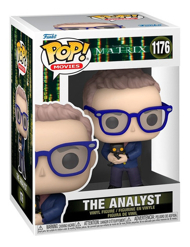 Funko Pop Movies The Matrix The Analyst 1176 Special Edition