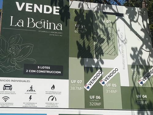  Venta Lote 387m2 Permuta Barrio Cerradbella Vista