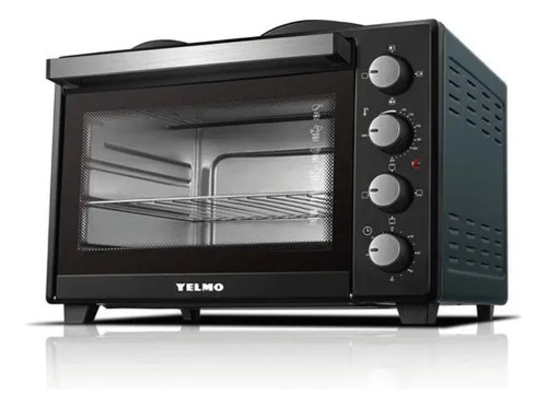 Horno Electrico Yelmo Yl-55an Doble Anafe Color Negro 55l