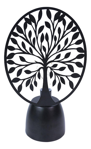 Lámpara De Mesa Con Luz Nocturna De Hierro, Decoración De