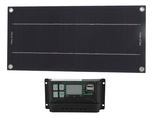 Kit De Panel Solar De 600 W, Voltaje De 18 V, Material Abs .