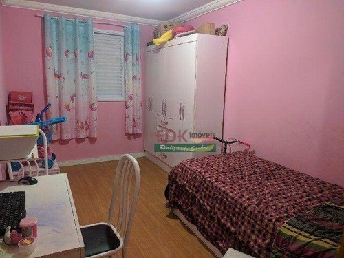 Imagem 4 de 19 de Apartamento Com 3 Dormitórios À Venda, 82 M² Por R$ 435.000 - Vila Nossa Senhora Das Vitórias - Mauá/sp - Ap8719