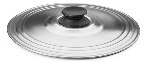 Tapa Para Ollas Y Sartenes 30-32-34-36 Cm Inox Marca Ibili Color Plateado