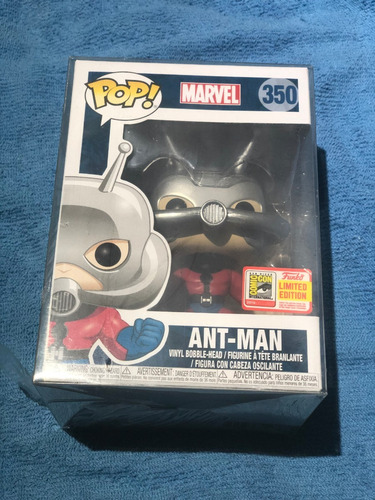 Imagen 6 de 6 de Funko Pop Marvel Ant Man Comic Con 2018 Coleccionable Protec