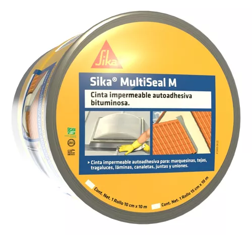 Sika Multiseal M Cinta Autoadhesiva Impermeable 0.10 X 5 M