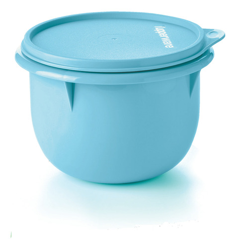 Tazón batidora Tupperware de 1 litro | Receta de preparación para tartas de masa, color azul