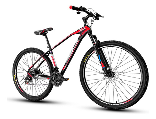 Bicicleta Montaña Fenix R29 Aluminio 24 Velocidades Tamaño S Color Rojo