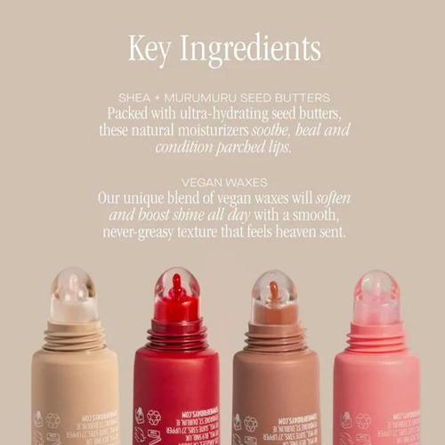 3x Bálsamo Labial Summer Lip Butter Balm Fridays Original