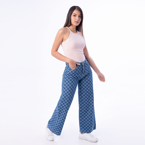 Pantalon Moda Denim Mujer Anamari