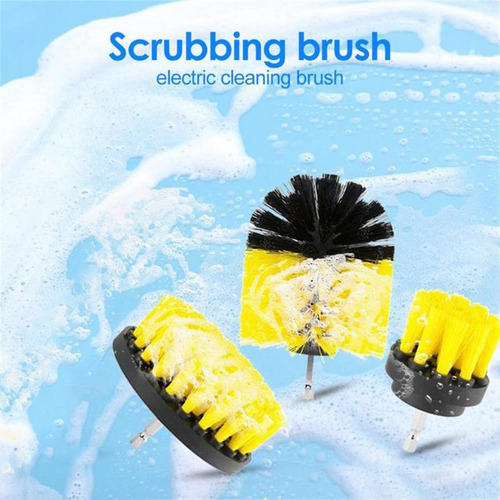 Brush Kit Glass Scouring Pads Cleaning Drill Clean Cleaning