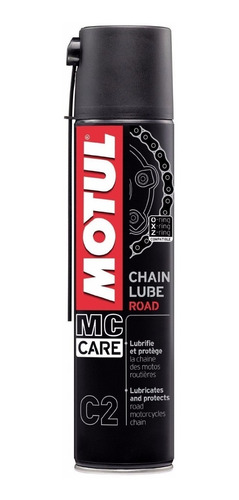 C2 Motul Lubrificante Corrente Spray Chain Lube Road 400ml