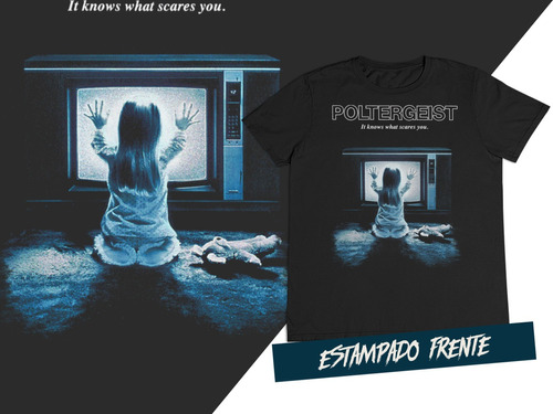 Camiseta Terror Clasico Poltergeist C1