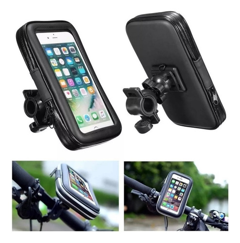 Soporte Impermeable Para Celular En Moto O Bici