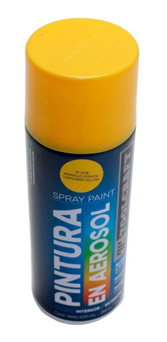 Pintura Aerosol Amarillo Girasol Tc1658toolcraft Toolcraft