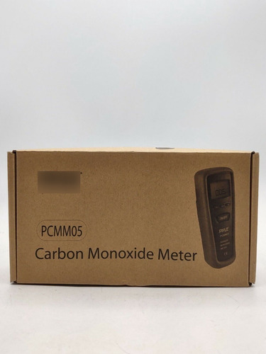Medidor De Monóxido De Carbono Pyle Pcmm05