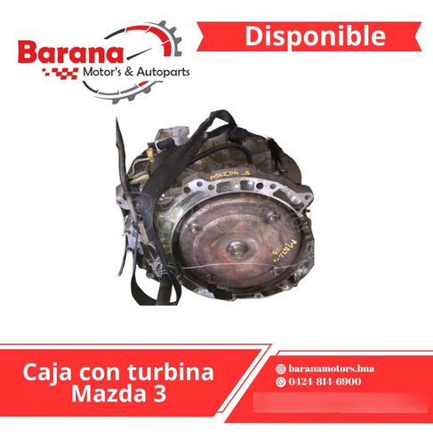 Caja Con Turbina Mazda 3