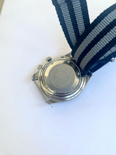 Reloj Orient King Diver Made In Japan 42 Mm 1970 Gris Y Negra Plateado (Usado)