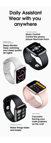 Imagen 7 de 10 de Reloj Smartwatch W26 Serie 6 / Alfashop