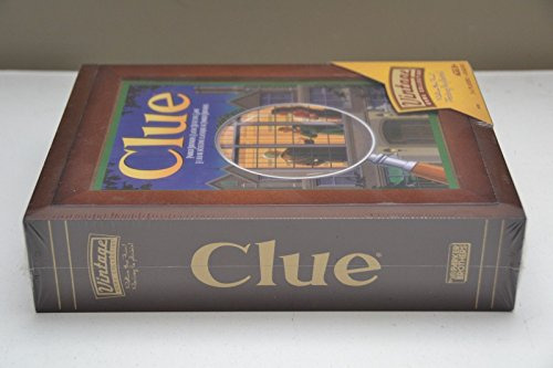 Juego De Mesa Hasbro Clue Coleccion Libro De Madera Vintage