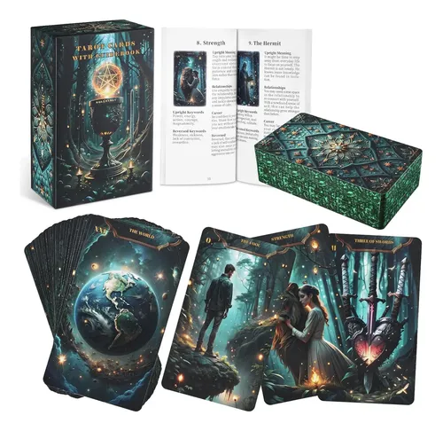 Baraja De Tarot Para Principiantes, 78 Cartas Tamaño Estánda | Cuotas ...
