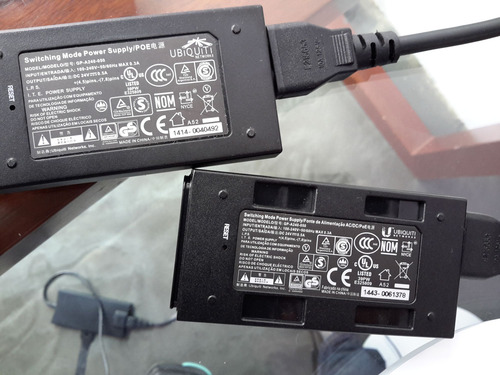 Inyector Poe 24v, 0.5a 12w Fast Ethernet. Ubiquiti, Mikrotik