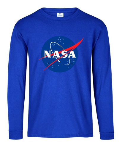 Camiseta Nasa Manga Larga Camibuso Sueter