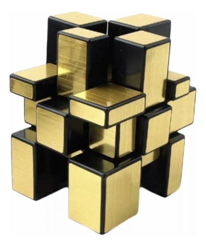 Cubo Rubik Mirror Dorado, Juego Niños, Jóvenes Y Adultos 
