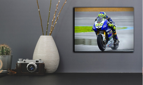 Cuadro Decorativo Moderno Valentino Rossi Listo Para Colgar