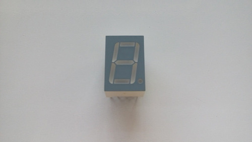 Imagem 3 de 5 de Display Led 7 Segmentos 1 Digito Vermelho Catodo Comum 1 Un
