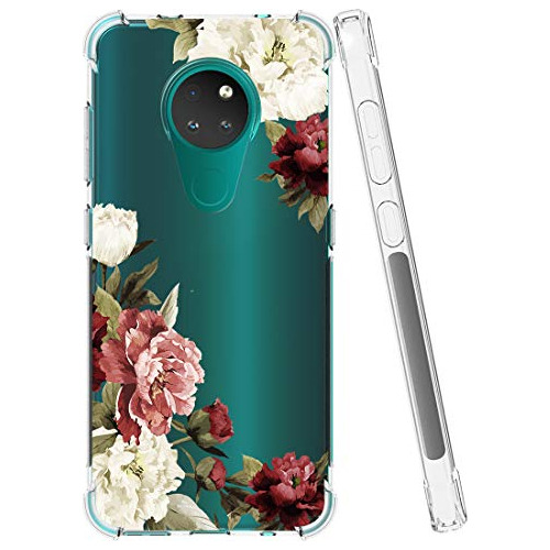 Funda Para Nokia 6.2 Nokia 7.2 Blossom Flower Tpu-02