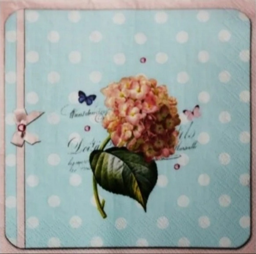 Servilletas Decoupage Pack X 8 U. Europeas.flores Únicas!!!