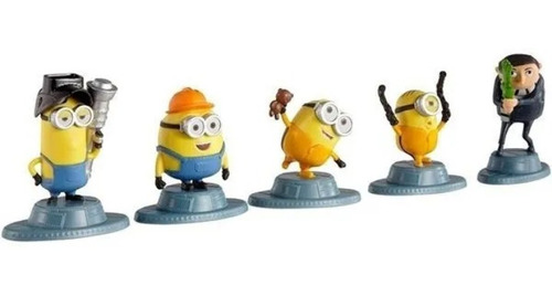 Minions Set 5 Figuras The Rise Of Gru Original Nuevo