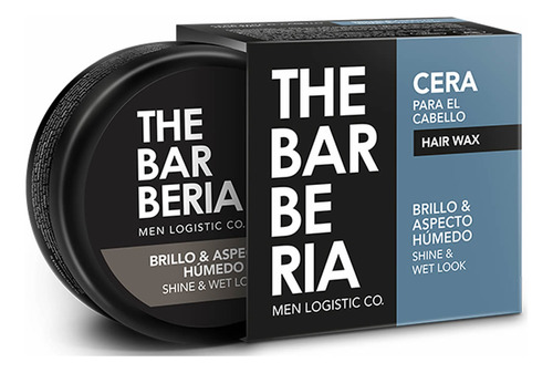 The Barberia Shine Wet Look cera para peinar 70g