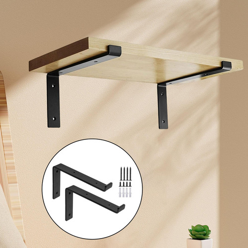 Soportes De Estante De Pared De Metal, Herrajes 14 Pulgadas