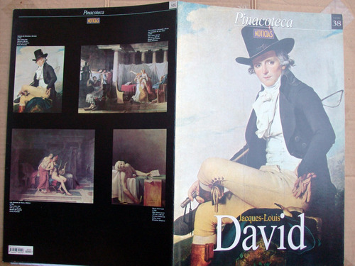 Jacques - Louis David / 4 Litografiás / Pinacoteca Noticias 