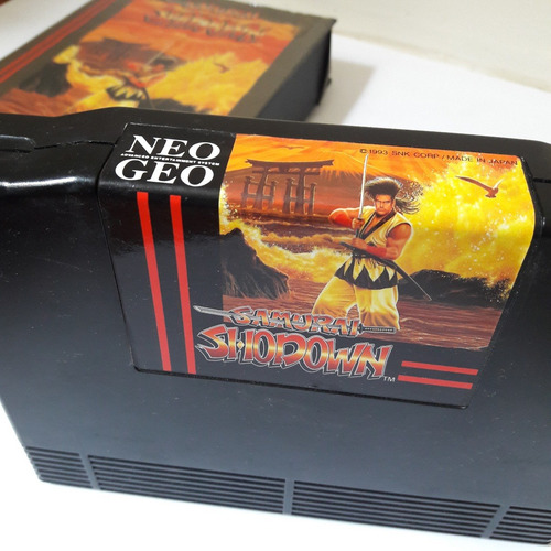 Samurai Shodown 1 Neo Geo Aes Americano Na Caixa