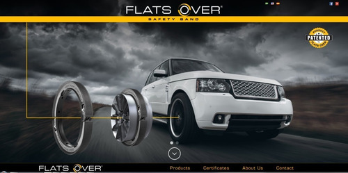 Flats Over® Runflat. Set 4 Ruedas Para Rines 16 A 22